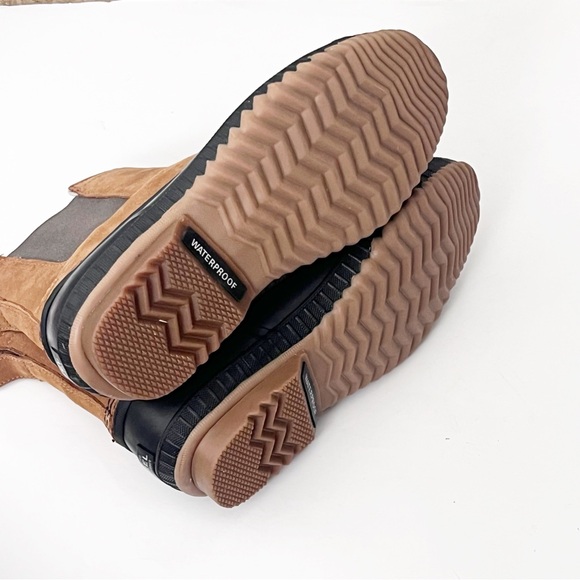 SOREL Cheyanne Brown Black Waterproof Mens Chelsea Boots #NY2674-286 Size 7 main image 8